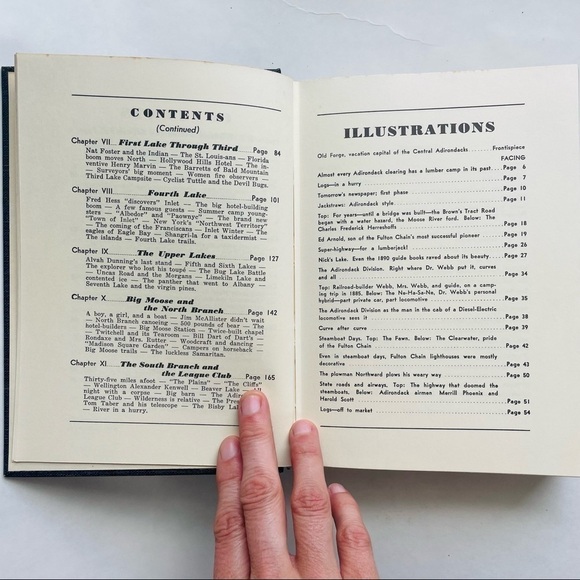 Hardcover Copy Book Up Old Forge Way West Canada Creek 1972 - Picture 12 of 14